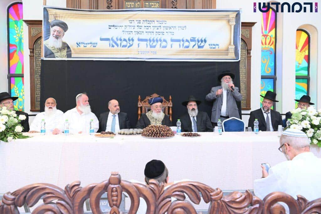 הראשון לציון: אויבנו רוצים לכלותינו, עלינו להתאחד