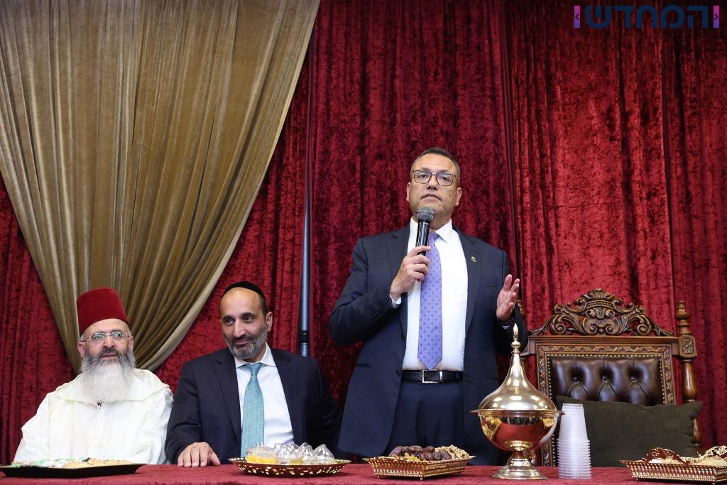  הגרש"מ עמאר במימונה: "גם כשיש חילוקי דעות, צריכים להיות באחדות"