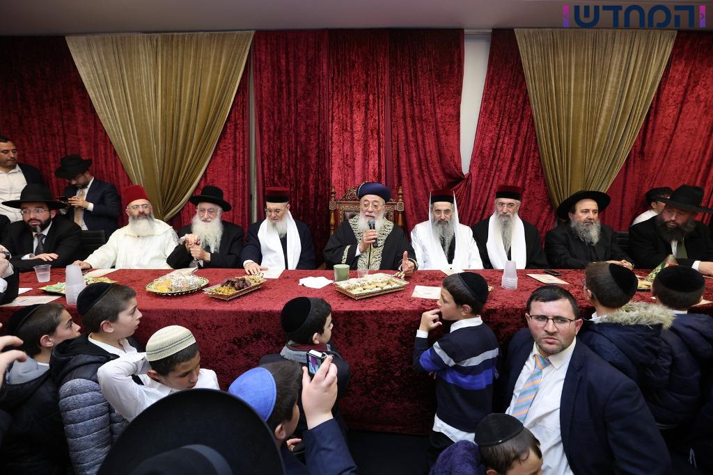  הגרש"מ עמאר במימונה: "גם כשיש חילוקי דעות, צריכים להיות באחדות"