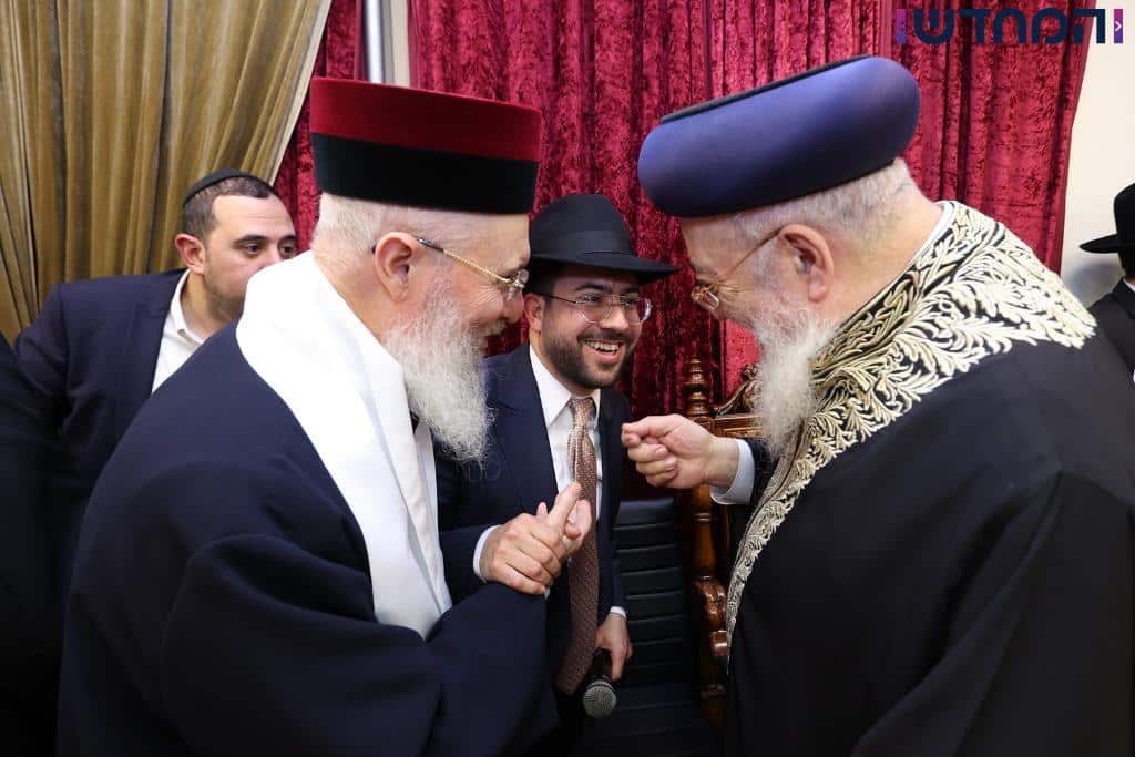  הגרש"מ עמאר במימונה: "גם כשיש חילוקי דעות, צריכים להיות באחדות"