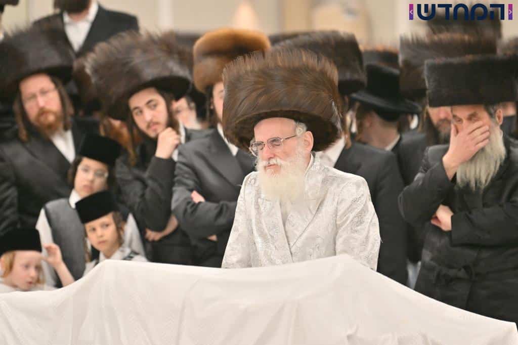 משאיבת מים עד נעילת החג: תיעוד ענק מחצר הקודש ויז'ניץ מרכז