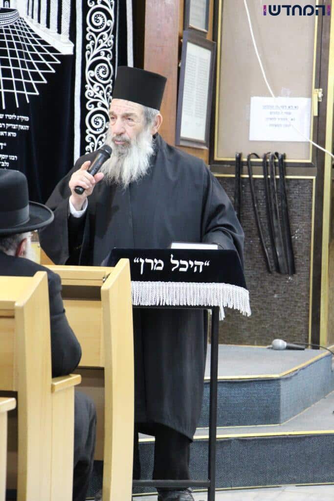 בבני ברק הספידו את הרב מלכה