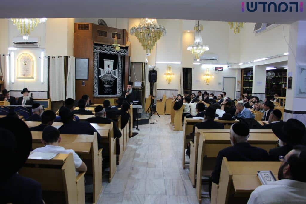 בבני ברק הספידו את הרב מלכה