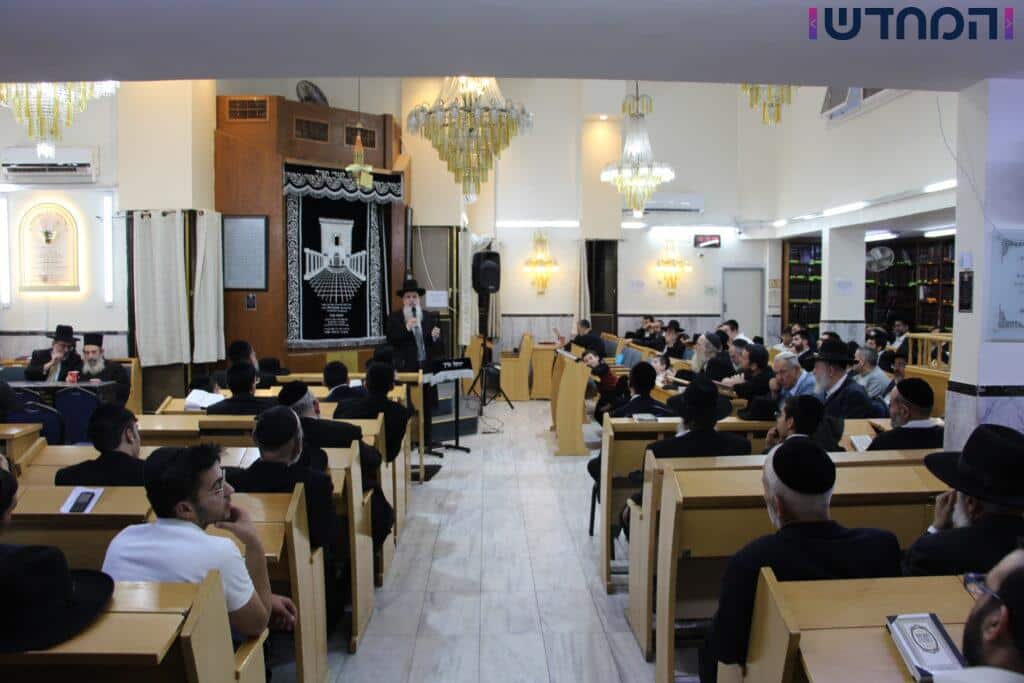 בבני ברק הספידו את הרב מלכה