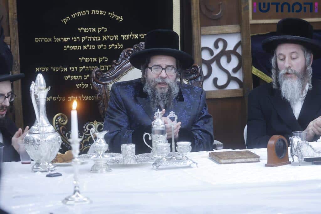 סעודת ראש חודש אצל האדמו"ר מסקולען