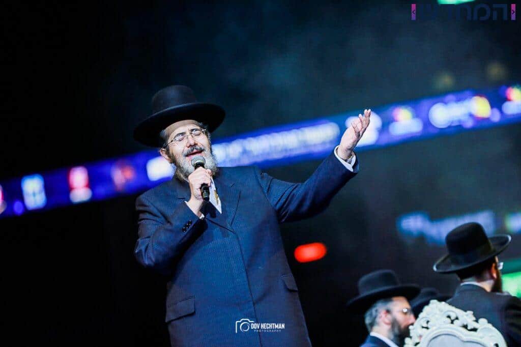 בירושלים: רבבות חסידי חב"ד חגגו לרבי