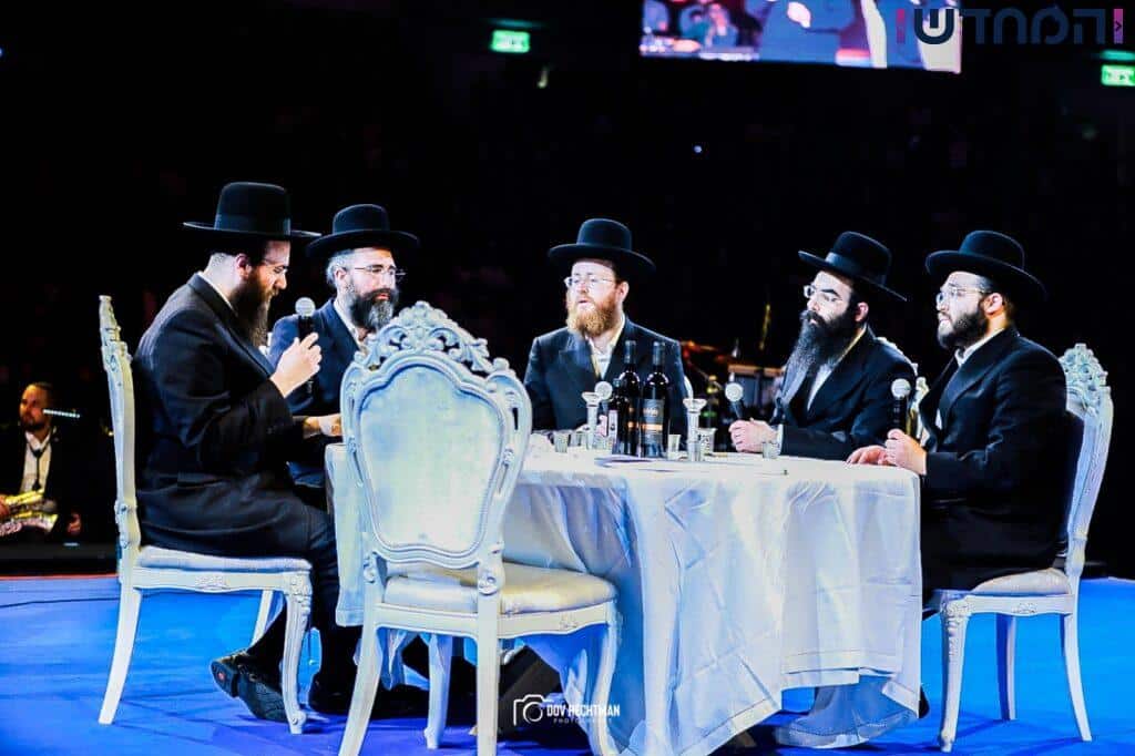 בירושלים: רבבות חסידי חב"ד חגגו לרבי