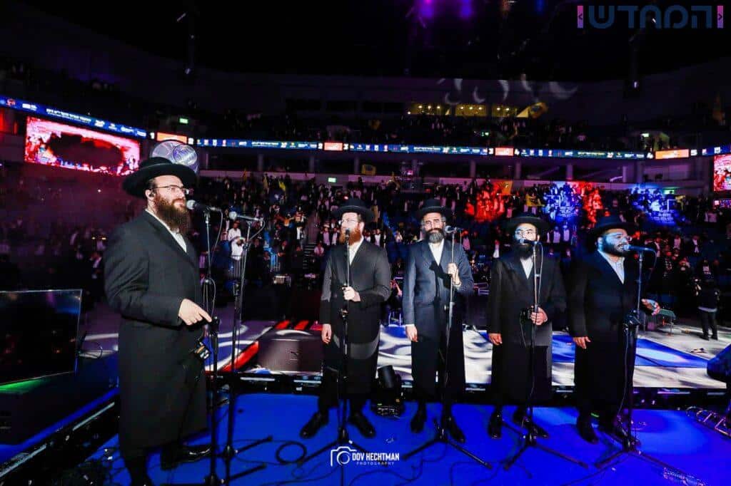 בירושלים: רבבות חסידי חב"ד חגגו לרבי