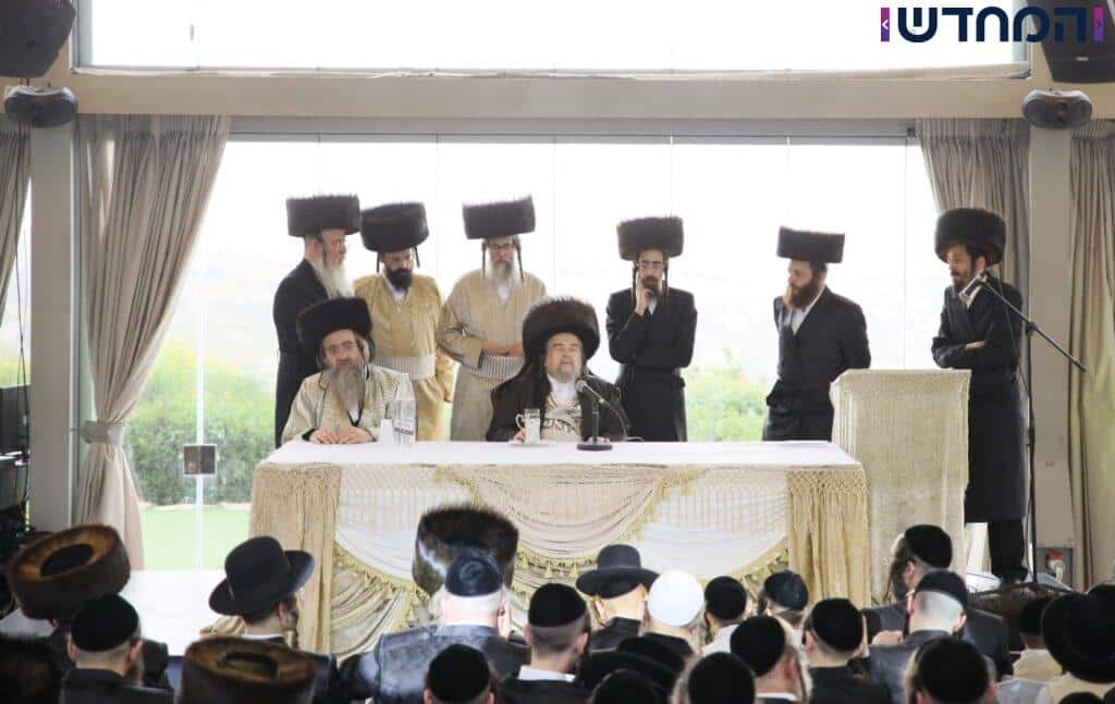 מעמד התפילה ההיסטורי בראשות הצדיק רבי יעקב מאיר שכטר