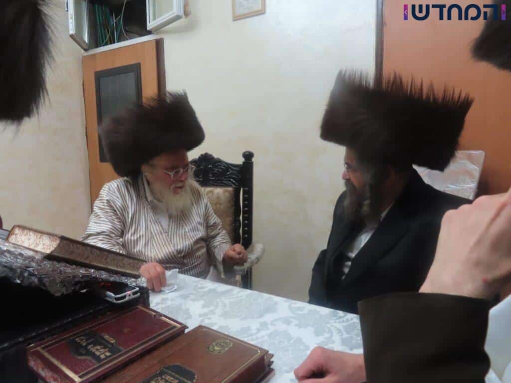 לקראת ל"ג בעומר: רבה של מירון הגה"צ רבי טוביה שטרן ביקר אצל אדמו"רי ורבני ירושלים