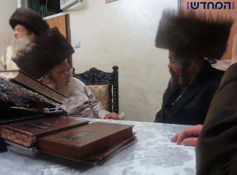 לקראת ל"ג בעומר: רבה של מירון הגה"צ רבי טוביה שטרן ביקר אצל אדמו"רי ורבני ירושלים