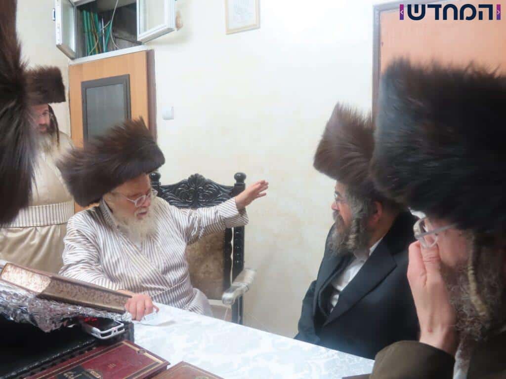 לקראת ל"ג בעומר: רבה של מירון הגה"צ רבי טוביה שטרן ביקר אצל אדמו"רי ורבני ירושלים