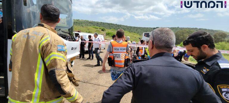 ליד הקייאקים: אוטובוס פגע בבחורי ישיבה