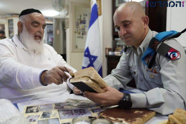 קצין תותחנים ראשי הגיע לבני ברק להוקיר חרדי שנפצע במלחמת ההתשה