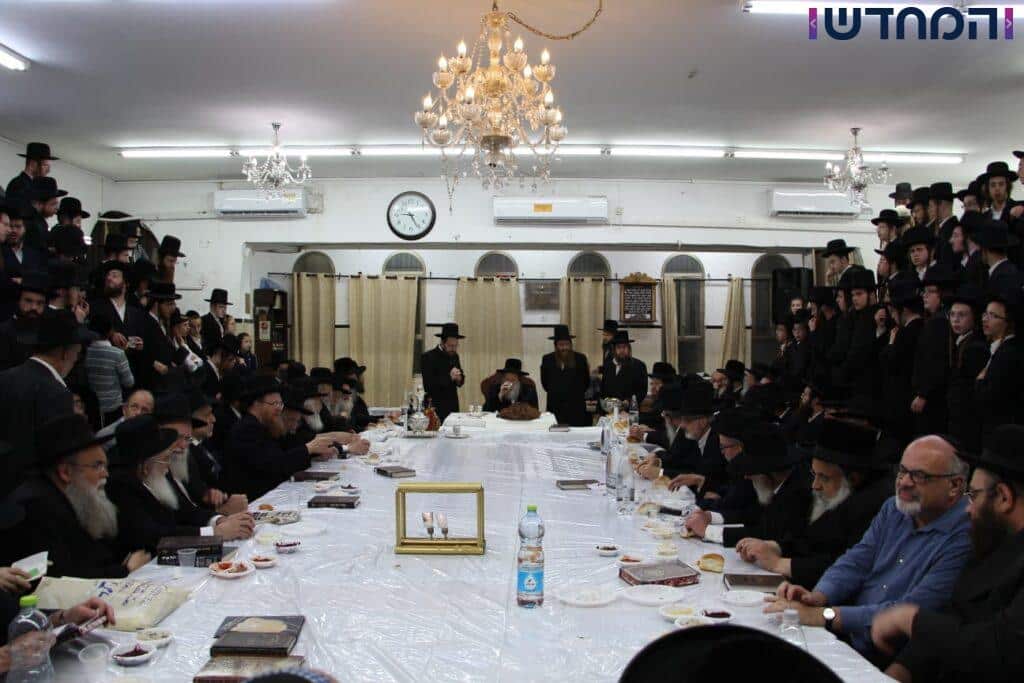 ביום הזיכרון: הרבי ערך טיש לחסידים