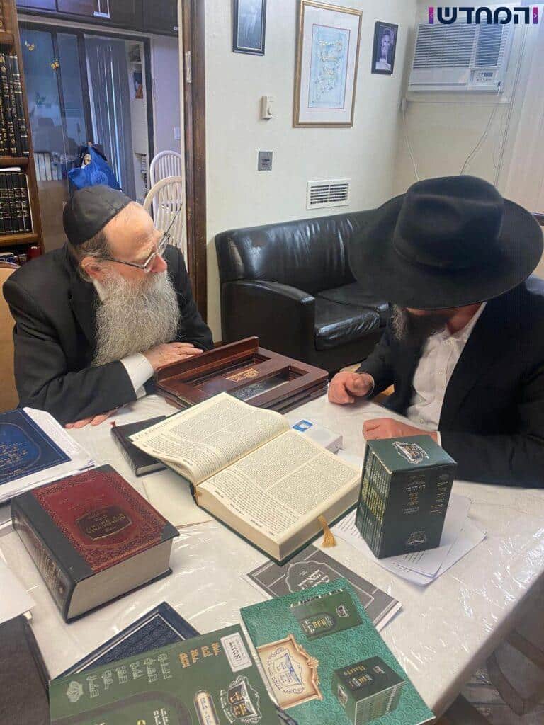 הנגיד הבני הברקי ביקר בבתי רבנים ואדמו"רים בארה"ב