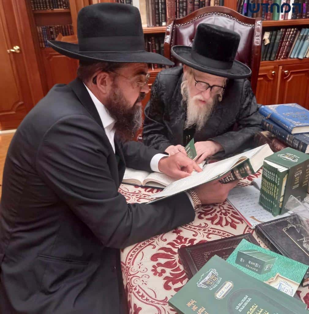 הנגיד הבני הברקי ביקר בבתי רבנים ואדמו"רים בארה"ב