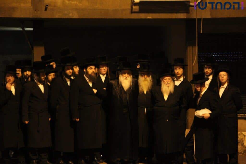 לצד האדמו"רים: הרבי מסר שיעור לבחורים