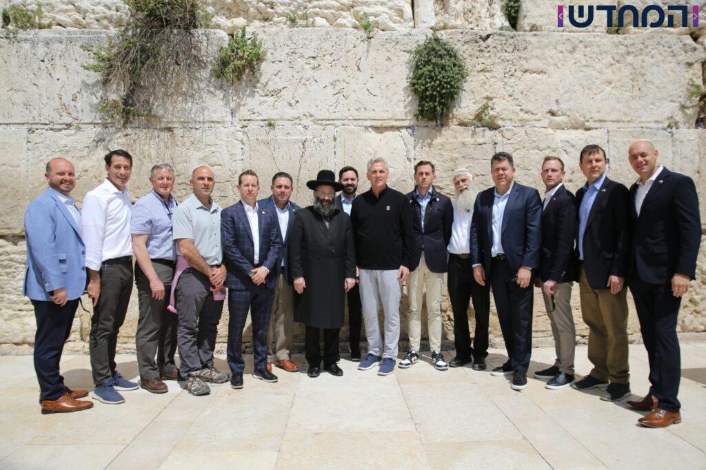 יו"ר בית הנבחרים של ארה"ב ביקר בכותל