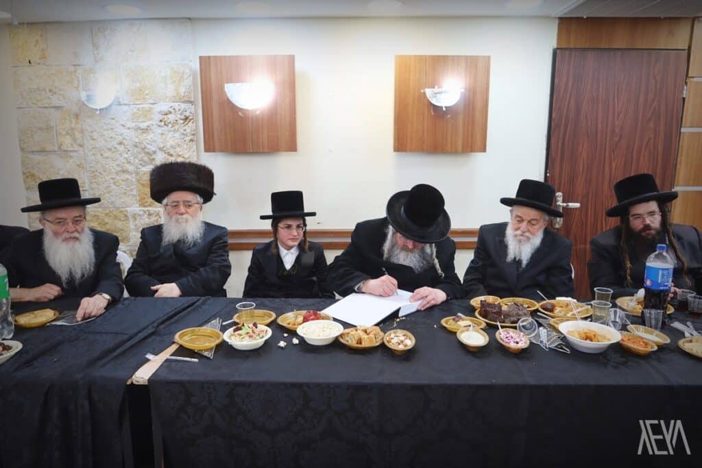 שמחת בר המצווה לנכד הרבי