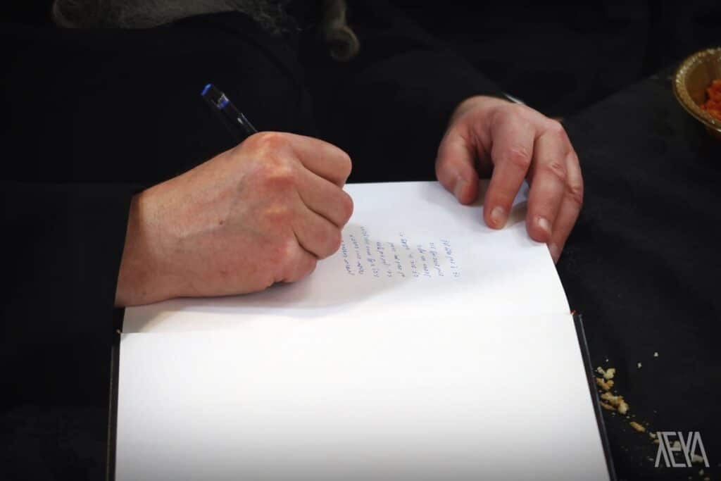 שמחת בר המצווה לנכד הרבי