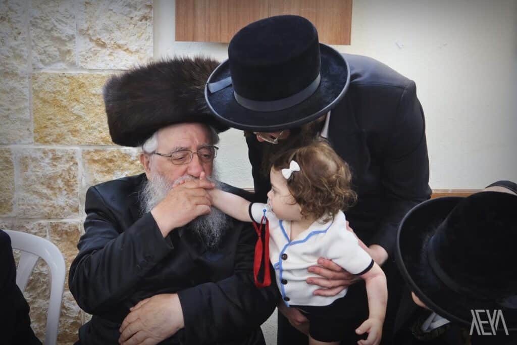 שמחת בר המצווה לנכד הרבי