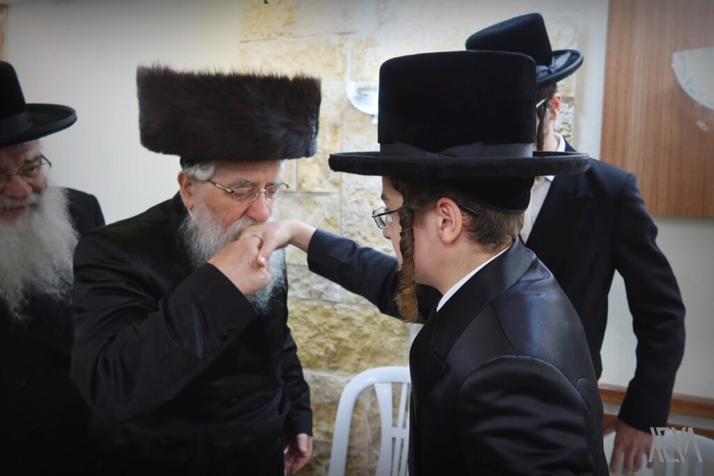 שמחת בר המצווה לנכד הרבי