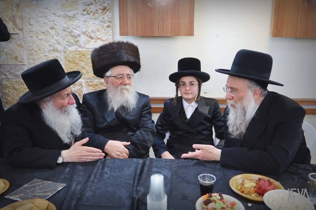 שמחת בר המצווה לנכד הרבי