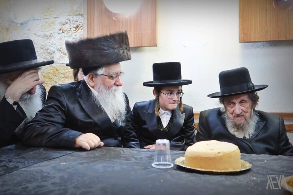 שמחת בר המצווה לנכד הרבי
