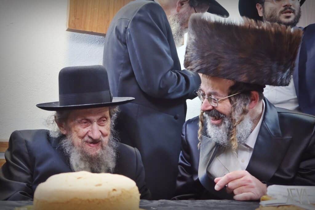 שמחת בר המצווה לנכד הרבי