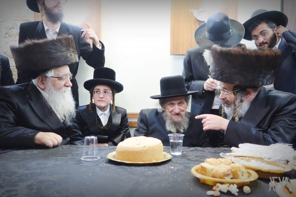 שמחת בר המצווה לנכד הרבי