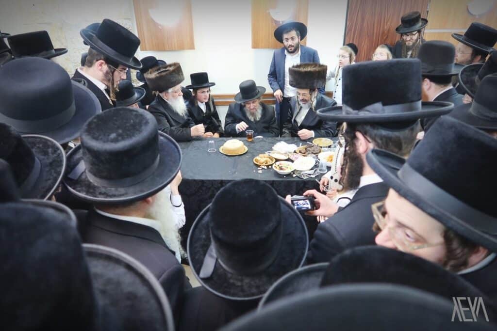 שמחת בר המצווה לנכד הרבי