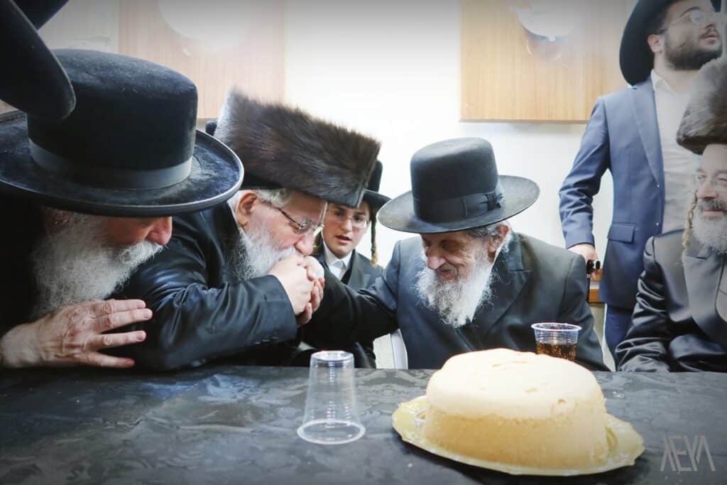 שמחת בר המצווה לנכד הרבי