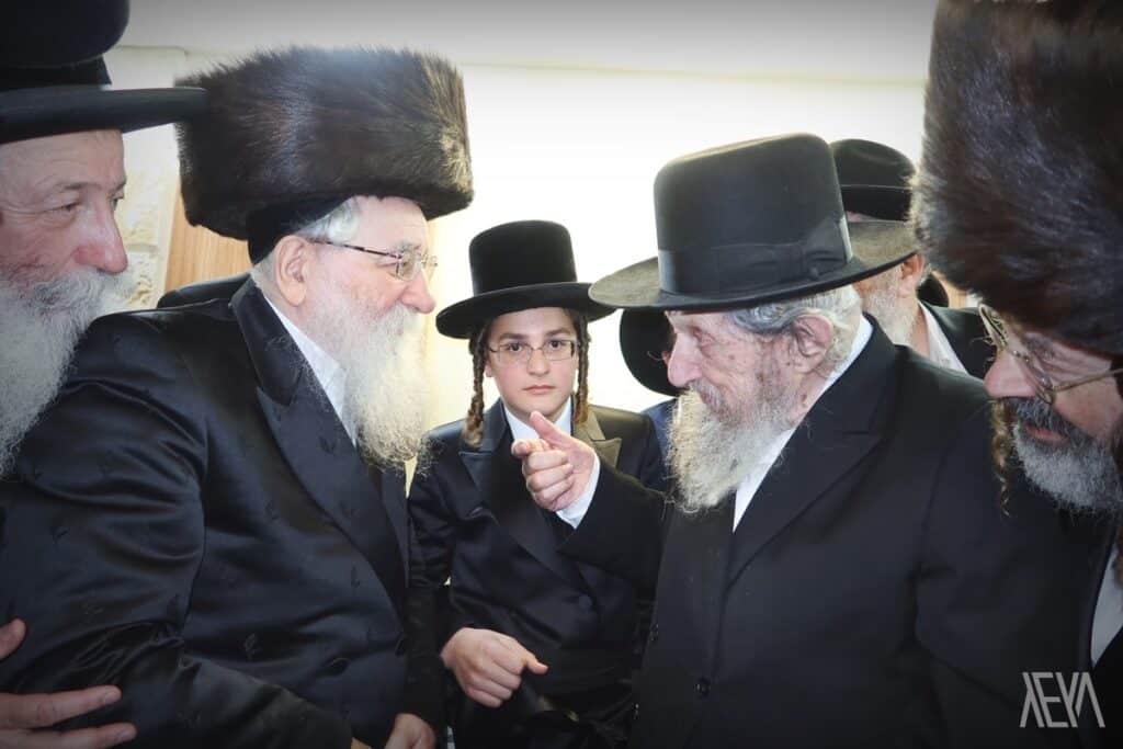 שמחת בר המצווה לנכד הרבי