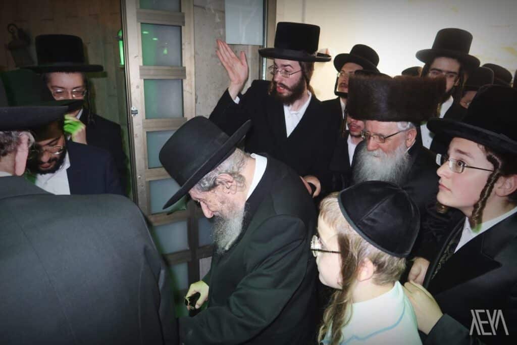 שמחת בר המצווה לנכד הרבי