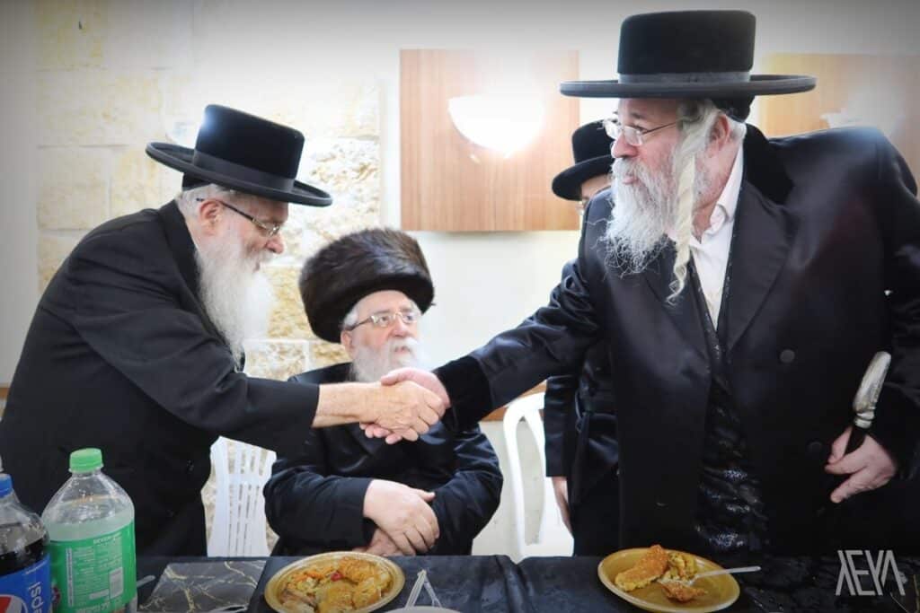 שמחת בר המצווה לנכד הרבי