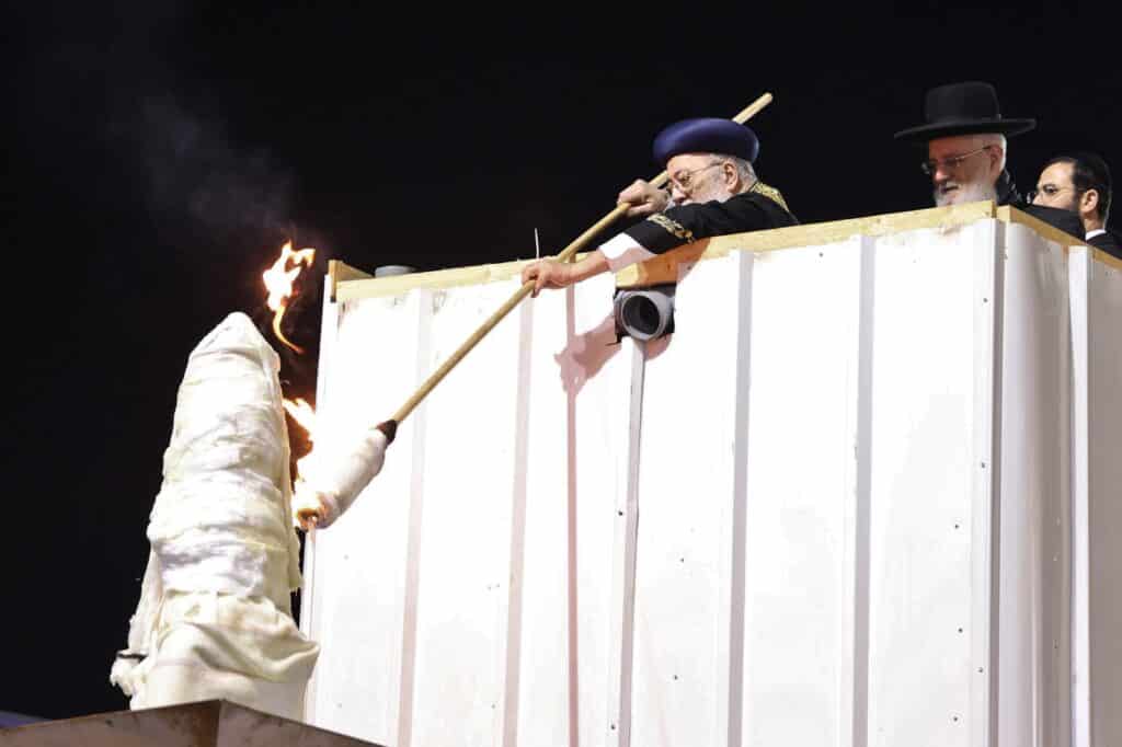 אור מופלא רום מעלה: הראשל"צ חנך את מתחם ההילולא