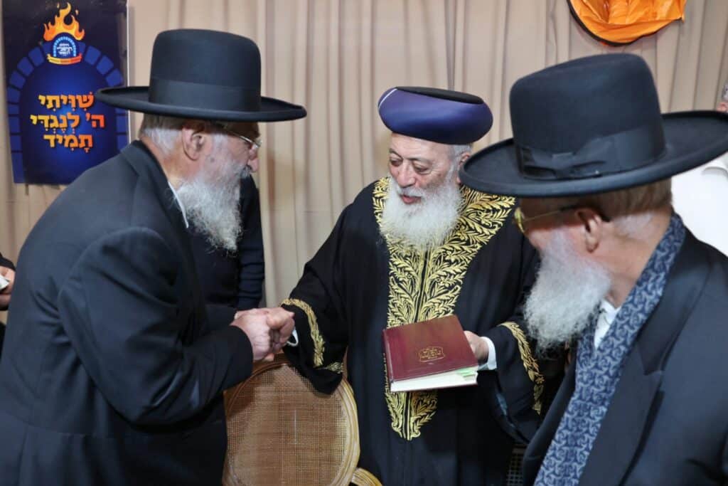 אור מופלא רום מעלה: הראשל"צ חנך את מתחם ההילולא