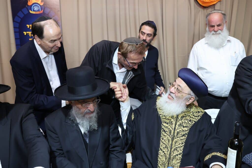 אור מופלא רום מעלה: הראשל"צ חנך את מתחם ההילולא