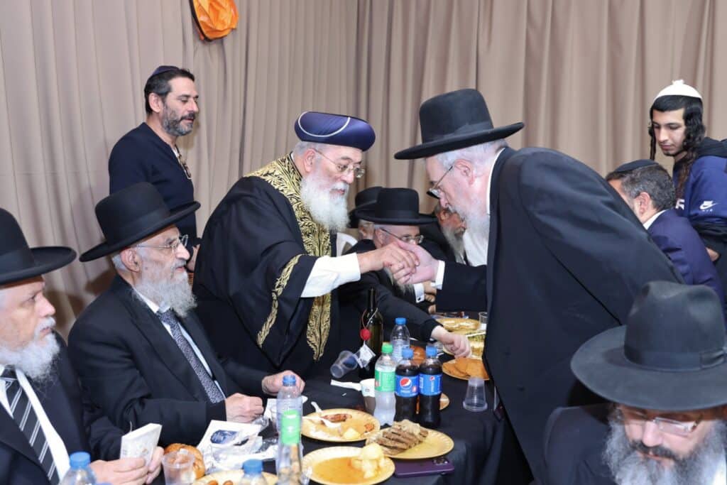 אור מופלא רום מעלה: הראשל"צ חנך את מתחם ההילולא