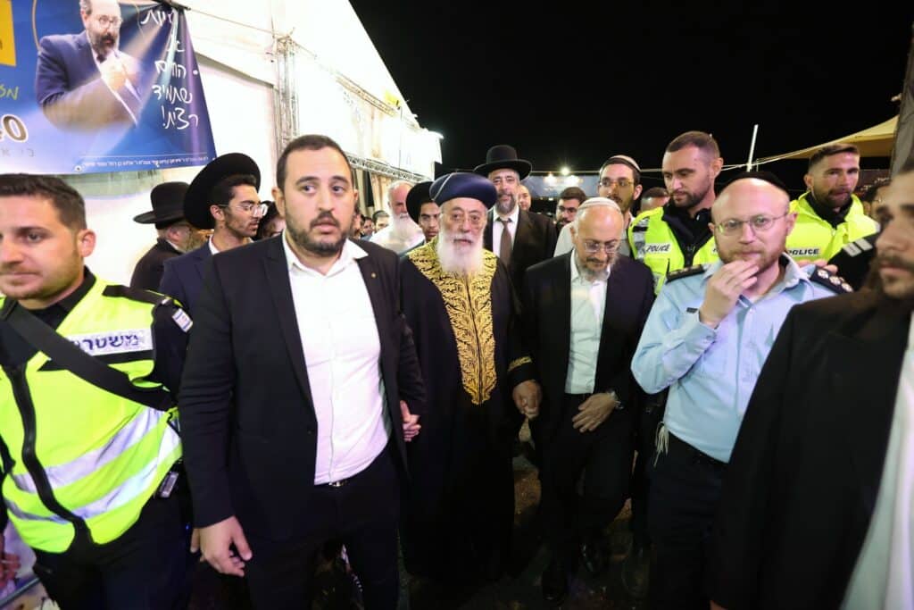 אור מופלא רום מעלה: הראשל"צ חנך את מתחם ההילולא