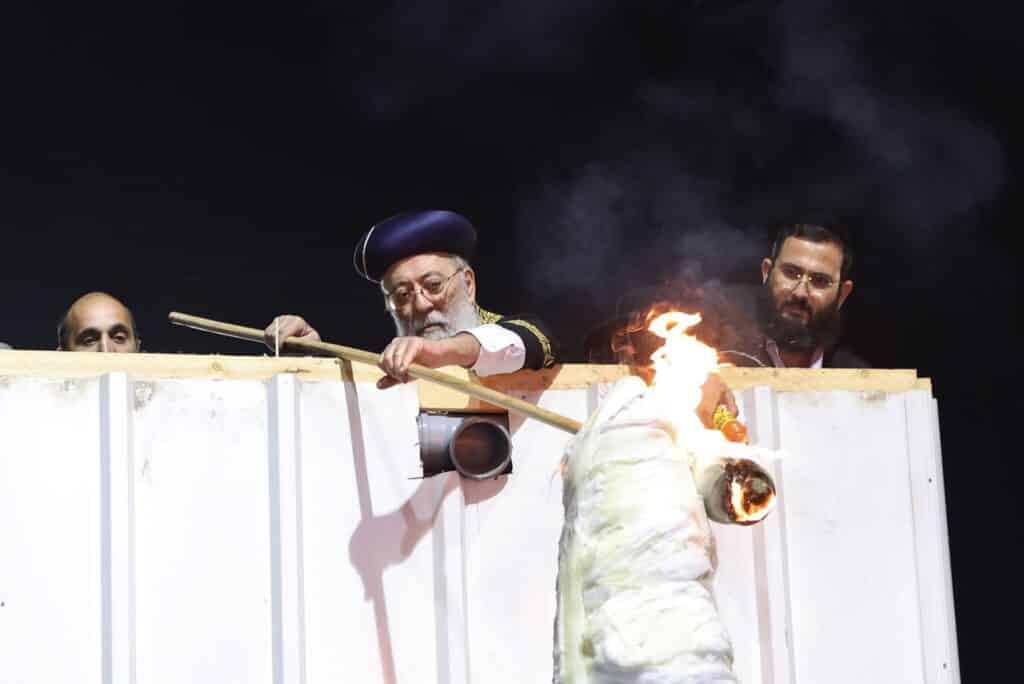 אור מופלא רום מעלה: הראשל"צ חנך את מתחם ההילולא