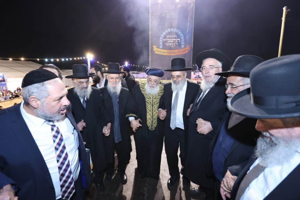 אור מופלא רום מעלה: הראשל"צ חנך את מתחם ההילולא