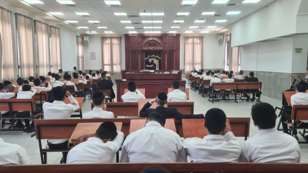 חבר המועצת החדש לבחורי הישיבה: "אתם צריכים להתגאות"