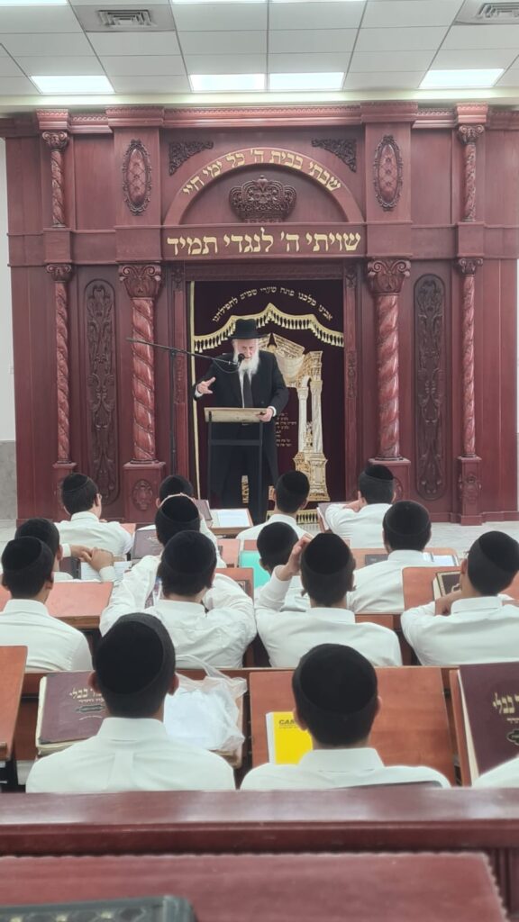 חבר המועצת החדש לבחורי הישיבה: "אתם צריכים להתגאות"