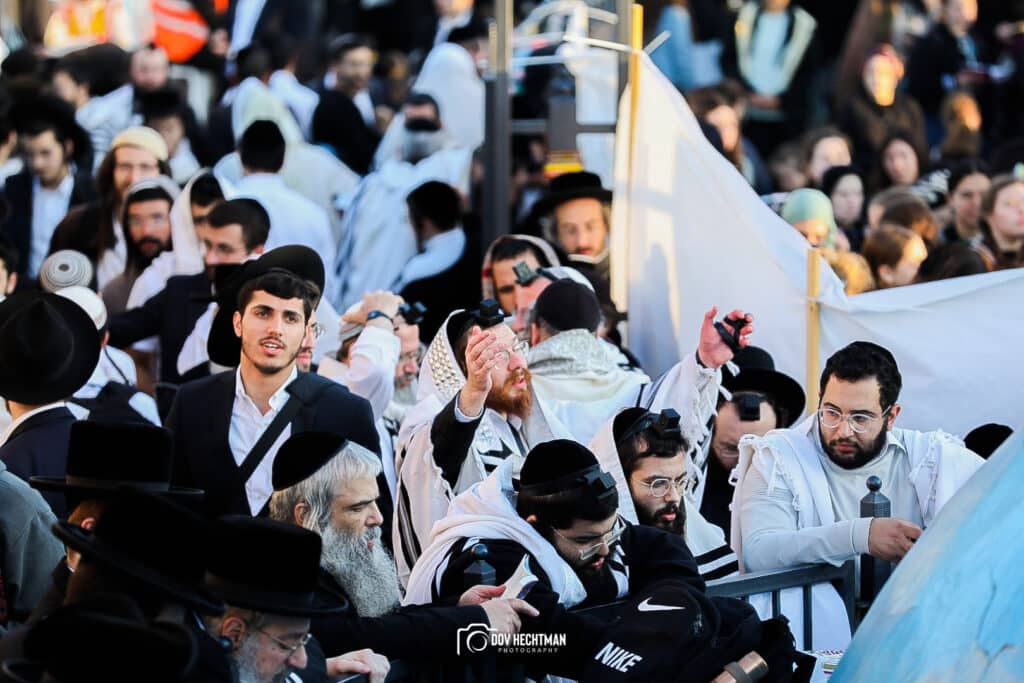 מְאִירַת עֵינֵינוּ: השמש זרחה על המתפללים במירון