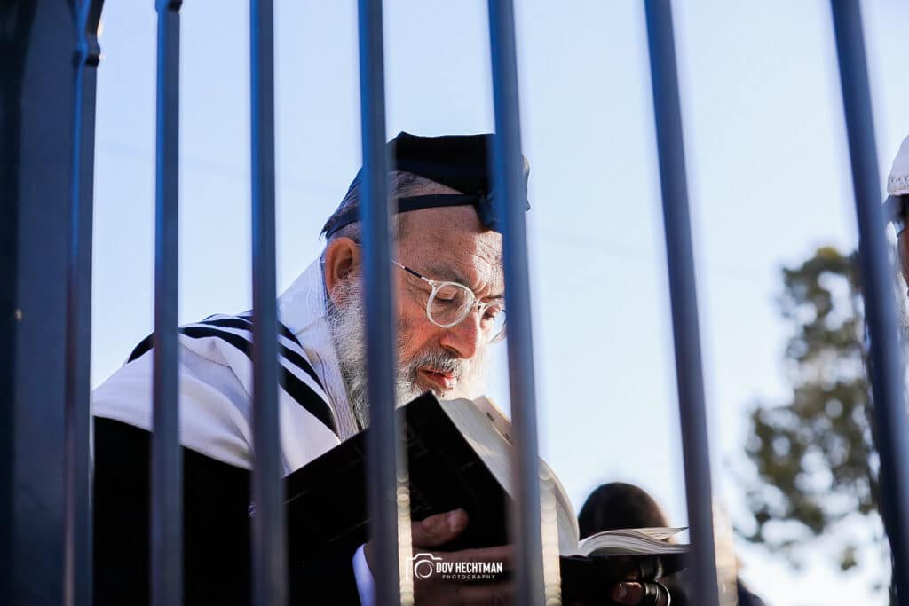 מְאִירַת עֵינֵינוּ: השמש זרחה על המתפללים במירון