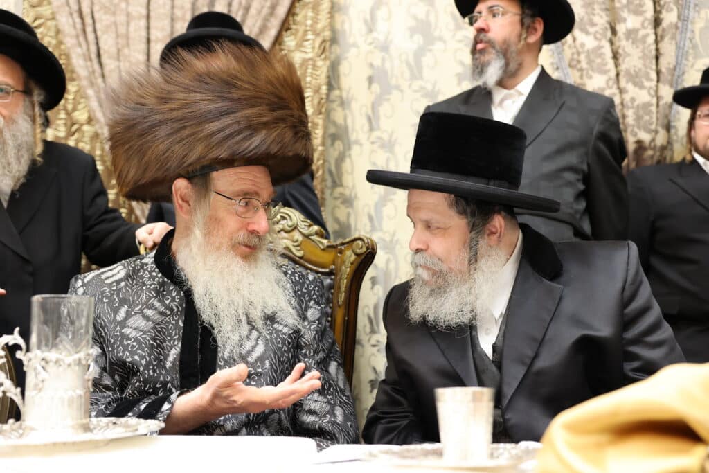 בהארנאסטייפל חגגו בר מצווה לנכד האדמו"ר