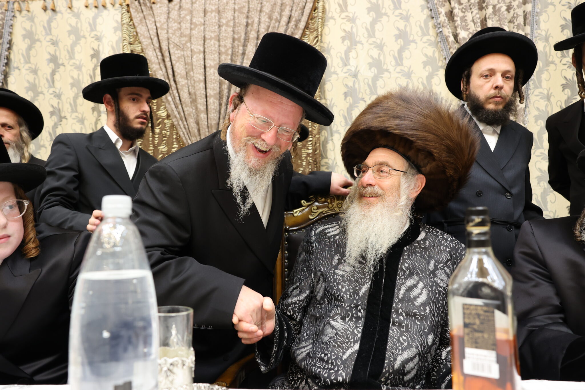 בהארנאסטייפל חגגו בר מצווה לנכד האדמו"ר