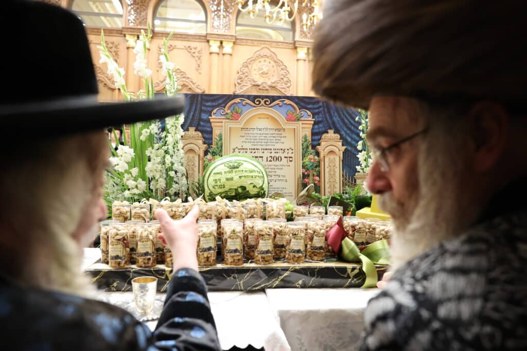 בהארנאסטייפל חגגו בר מצווה לנכד האדמו"ר